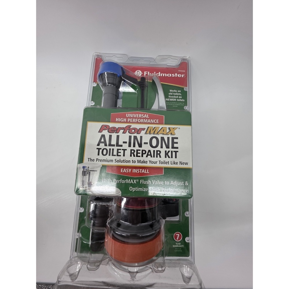 Fluidmaster 400ARHRK PerforMAX Universal High Performance All-In-One Toilet Kit